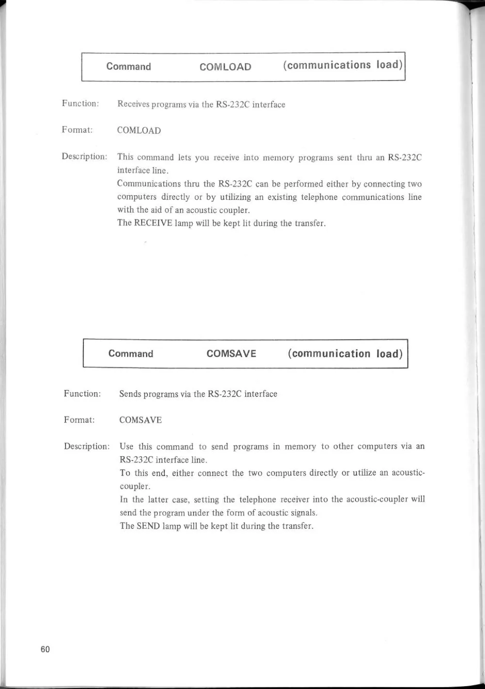 SF-7000 Super Control Station — User's Manual — page 66 of 240, scanned from the printed manual