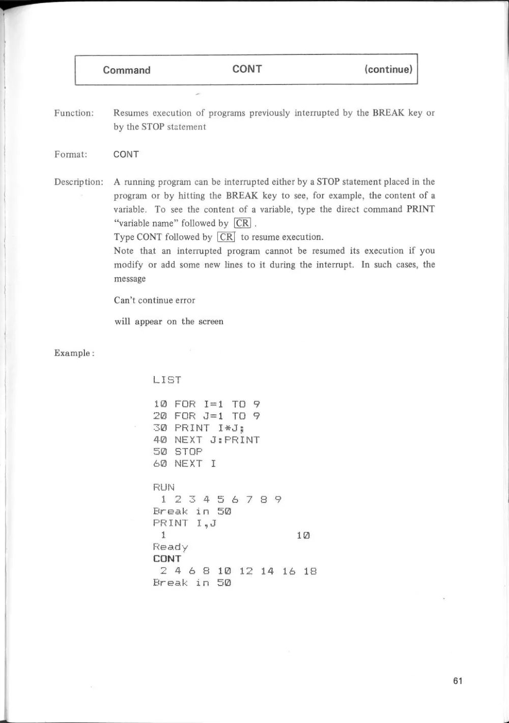 SF-7000 Super Control Station — User's Manual — page 67 of 240, scanned from the printed manual