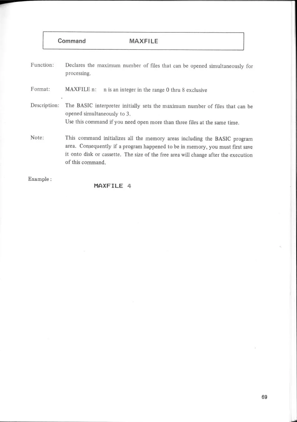 SF-7000 Super Control Station — User's Manual — page 75 of 240, scanned from the printed manual