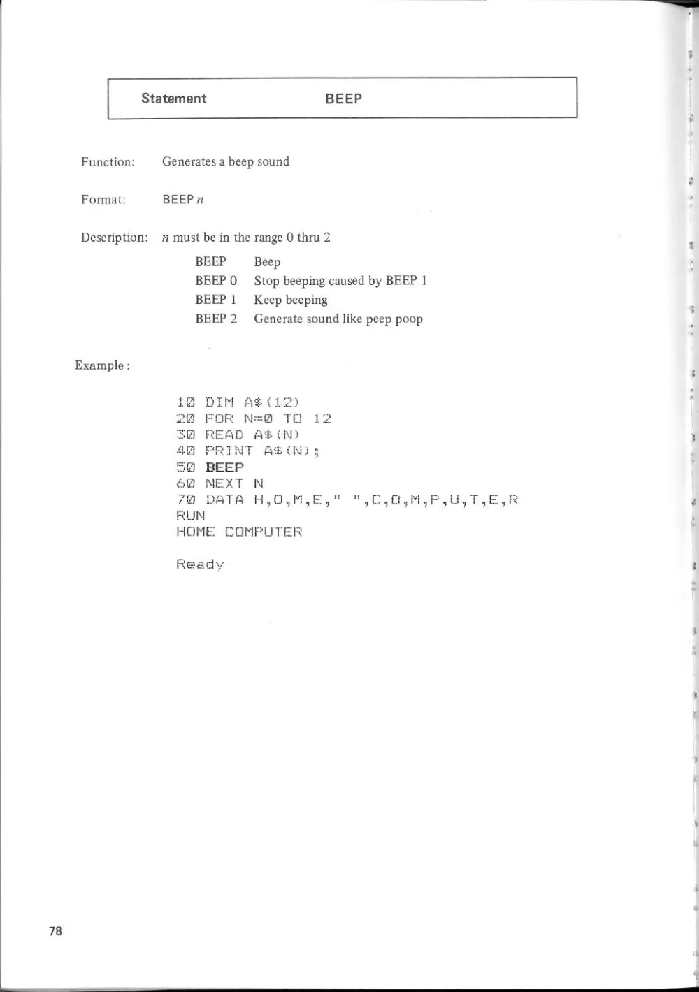SF-7000 Super Control Station — User's Manual — page 84 of 240, scanned from the printed manual