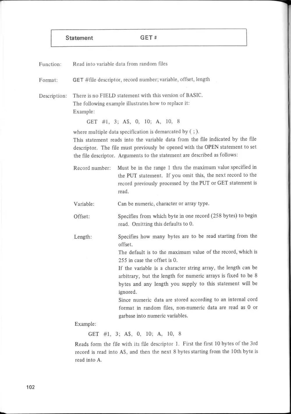 SF-7000 Super Control Station — User's Manual — page 108 of 240, scanned from the printed manual