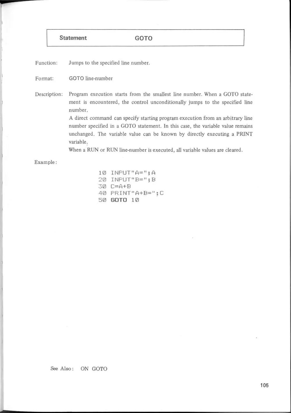 SF-7000 Super Control Station — User's Manual — page 111 of 240, scanned from the printed manual