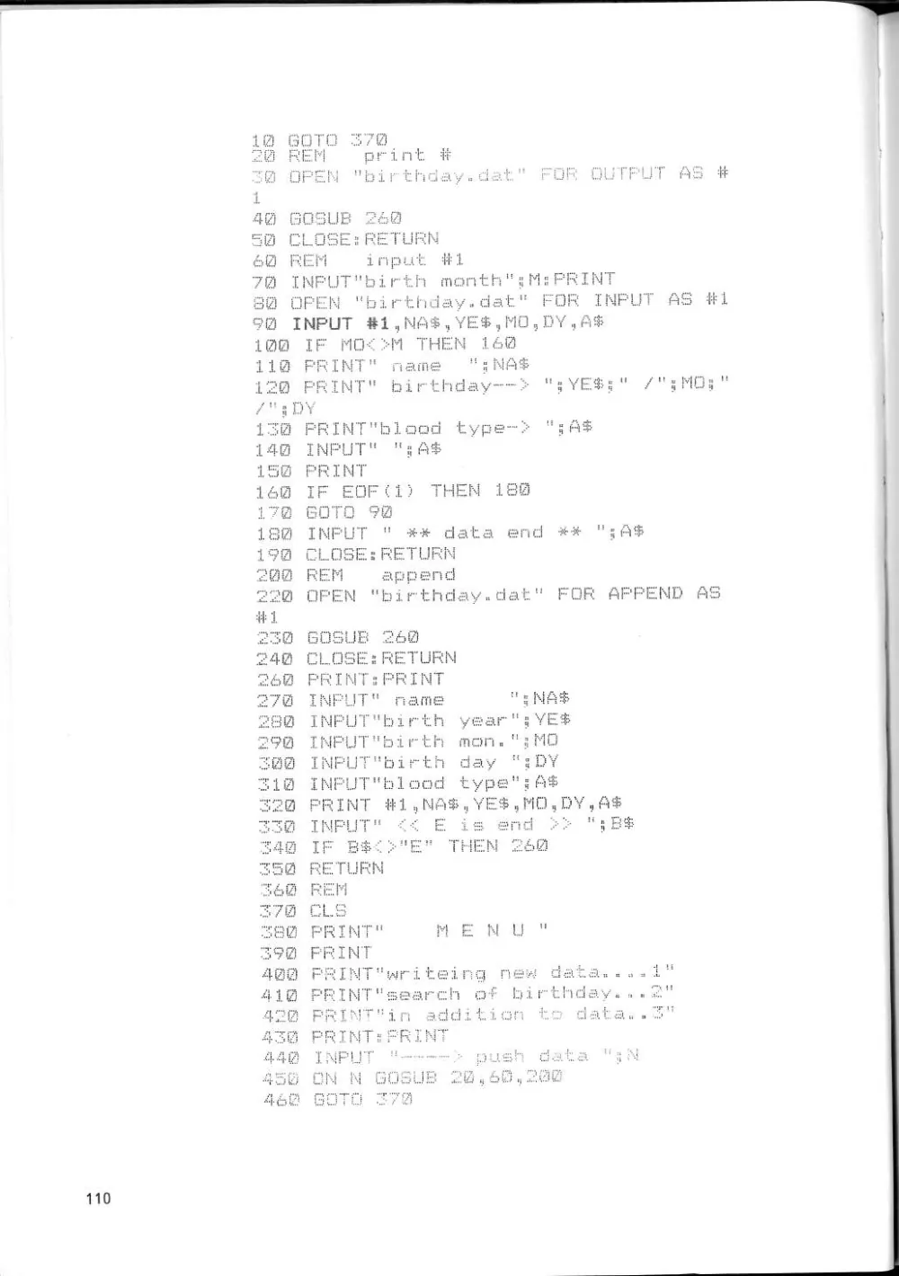 SF-7000 Super Control Station — User's Manual — page 116 of 240, scanned from the printed manual