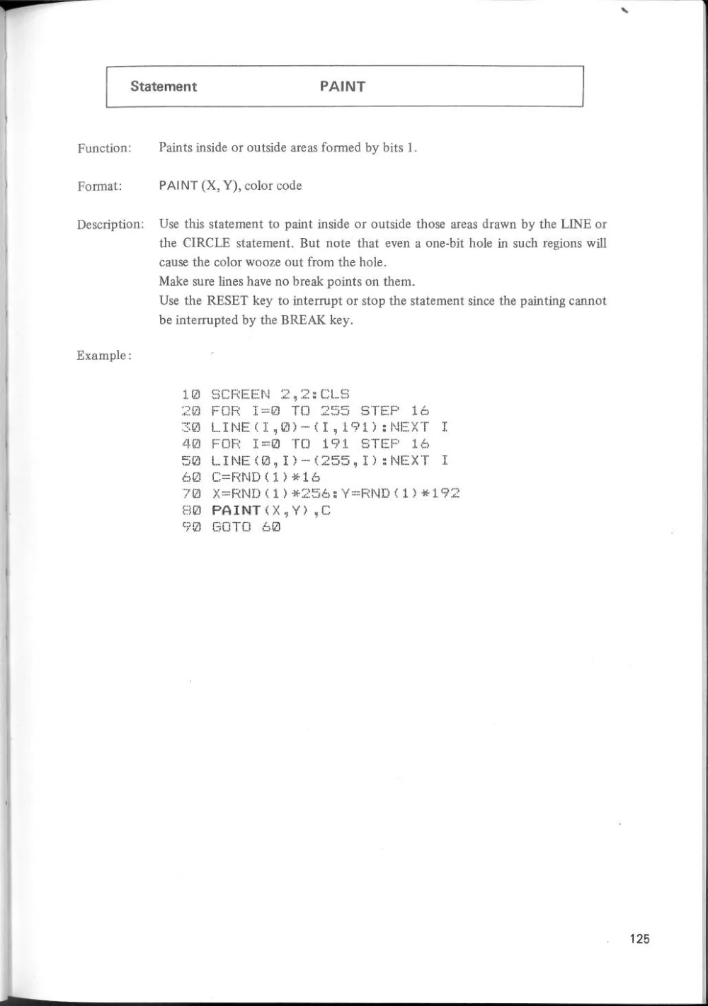 SF-7000 Super Control Station — User's Manual — page 131 of 240, scanned from the printed manual