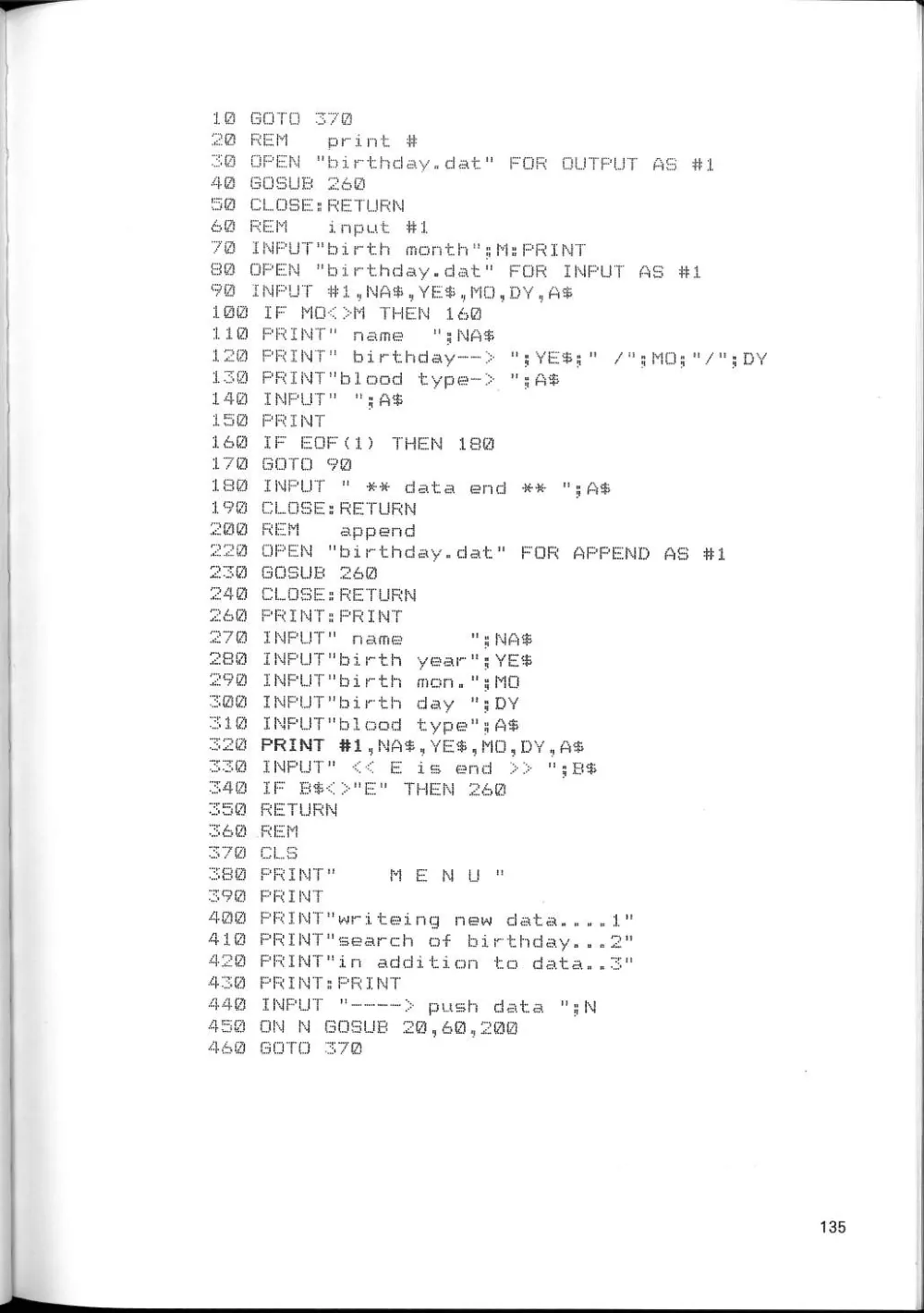 SF-7000 Super Control Station — User's Manual — page 141 of 240, scanned from the printed manual
