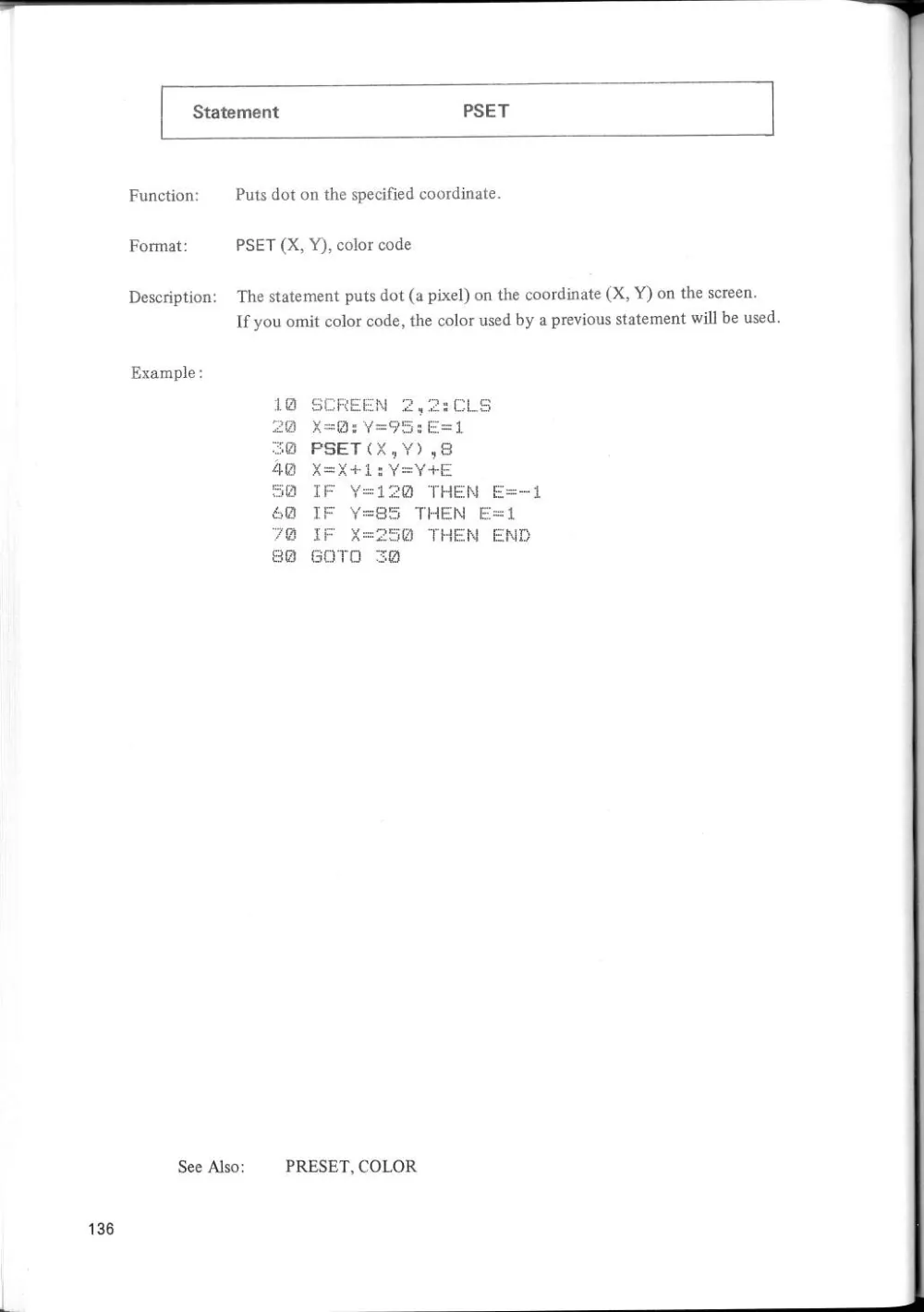 SF-7000 Super Control Station — User's Manual — page 142 of 240, scanned from the printed manual