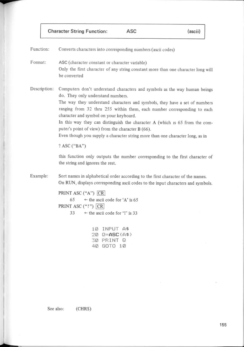 SF-7000 Super Control Station — User's Manual — page 161 of 240, scanned from the printed manual
