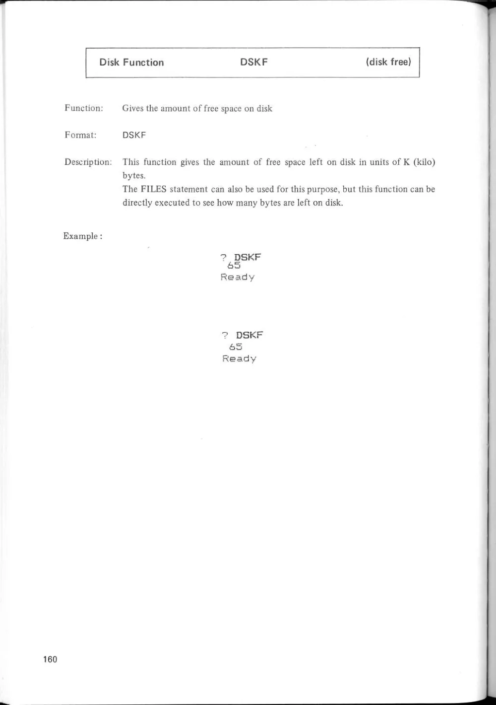 SF-7000 Super Control Station — User's Manual — page 166 of 240, scanned from the printed manual