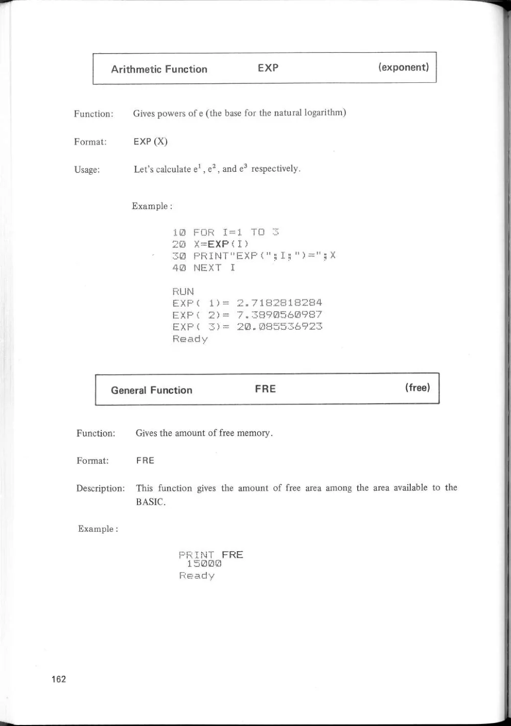 SF-7000 Super Control Station — User's Manual — page 168 of 240, scanned from the printed manual