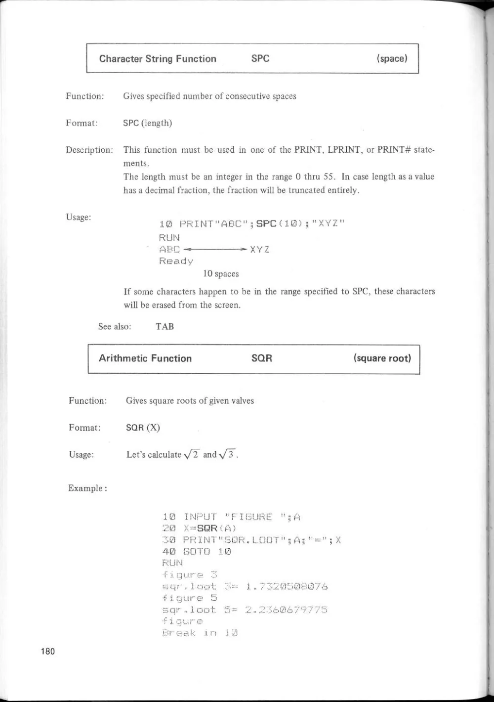 SF-7000 Super Control Station — User's Manual — page 186 of 240, scanned from the printed manual