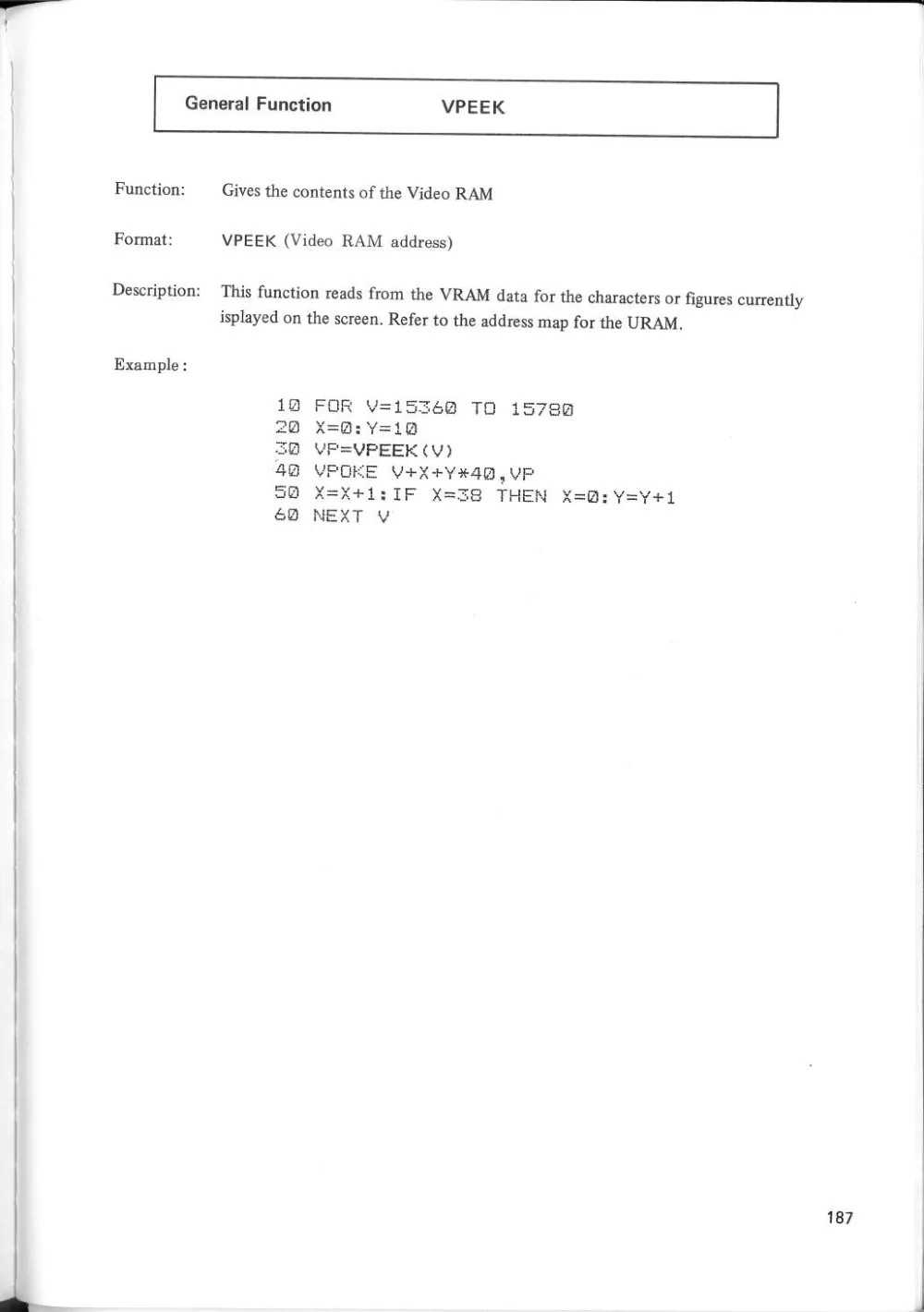 SF-7000 Super Control Station — User's Manual — page 193 of 240, scanned from the printed manual