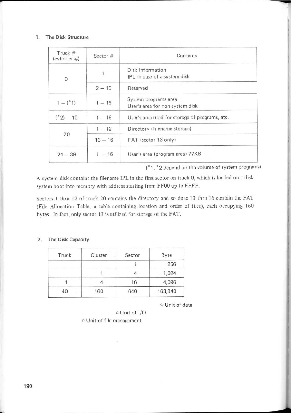 SF-7000 Super Control Station — User's Manual — page 196 of 240, scanned from the printed manual