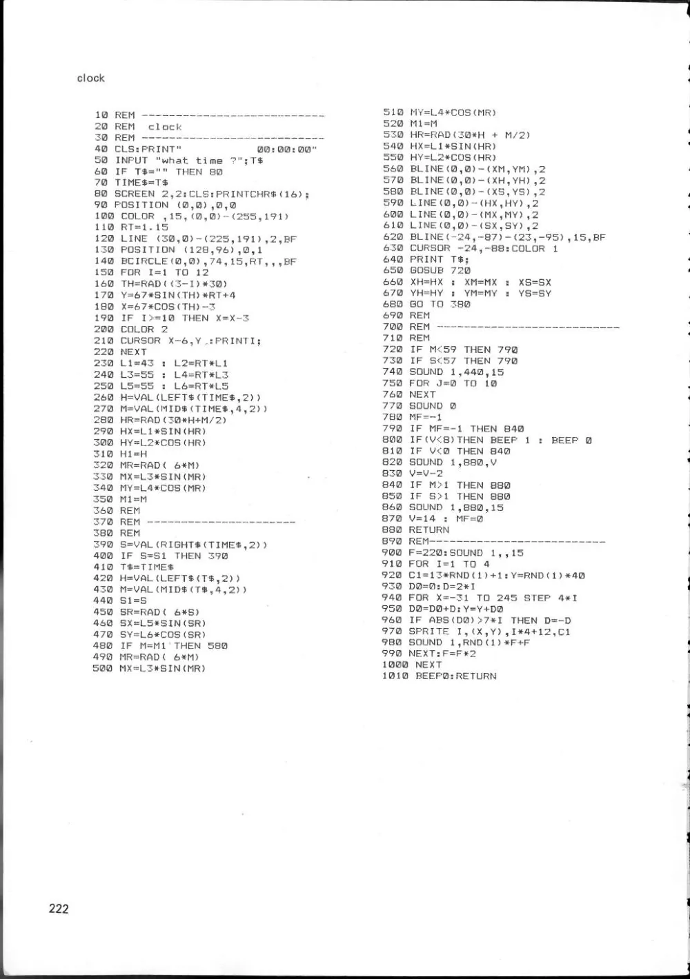 SF-7000 Super Control Station — User's Manual — page 228 of 240, scanned from the printed manual