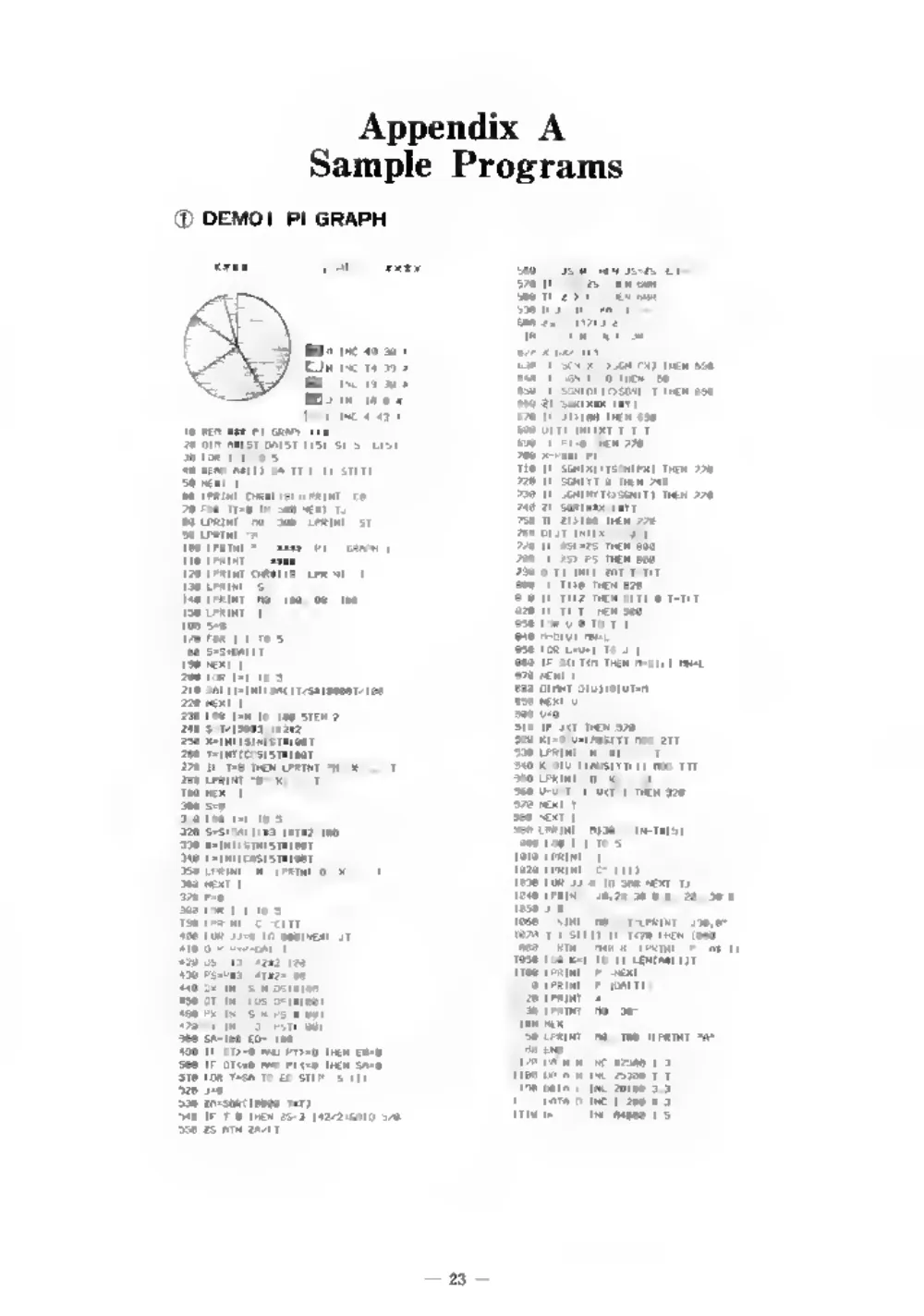 SP-400 4 Color Plotter Printer — page 26 of 32, scanned from the printed manual