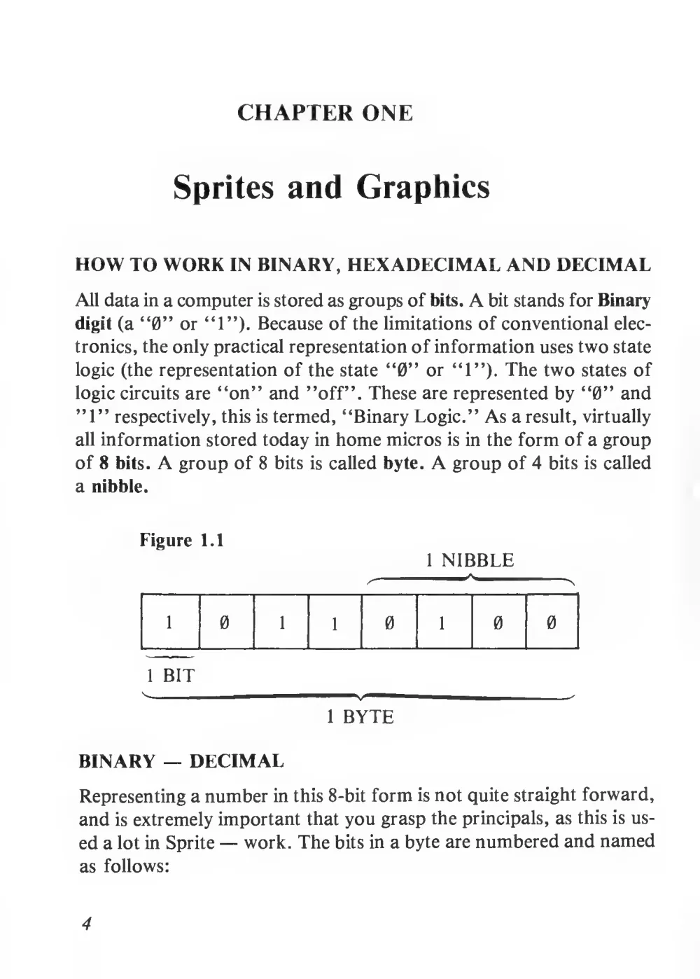 Teach Yourself Basic Games Programming (1984) — page 5 of 71, scanned from the printed manual