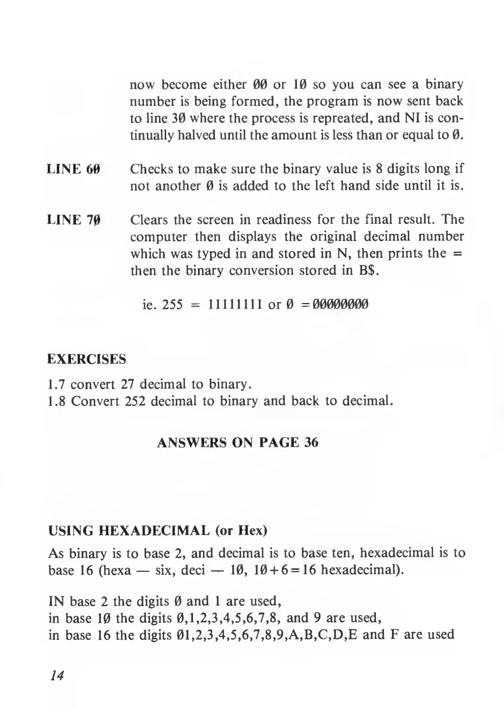 Teach Yourself Basic Games Programming (1984) — page 15 of 71, scanned from the printed manual