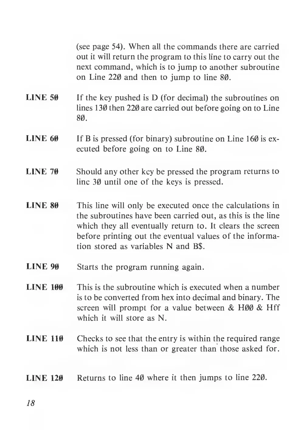 Teach Yourself Basic Games Programming (1984) — page 19 of 71, scanned from the printed manual