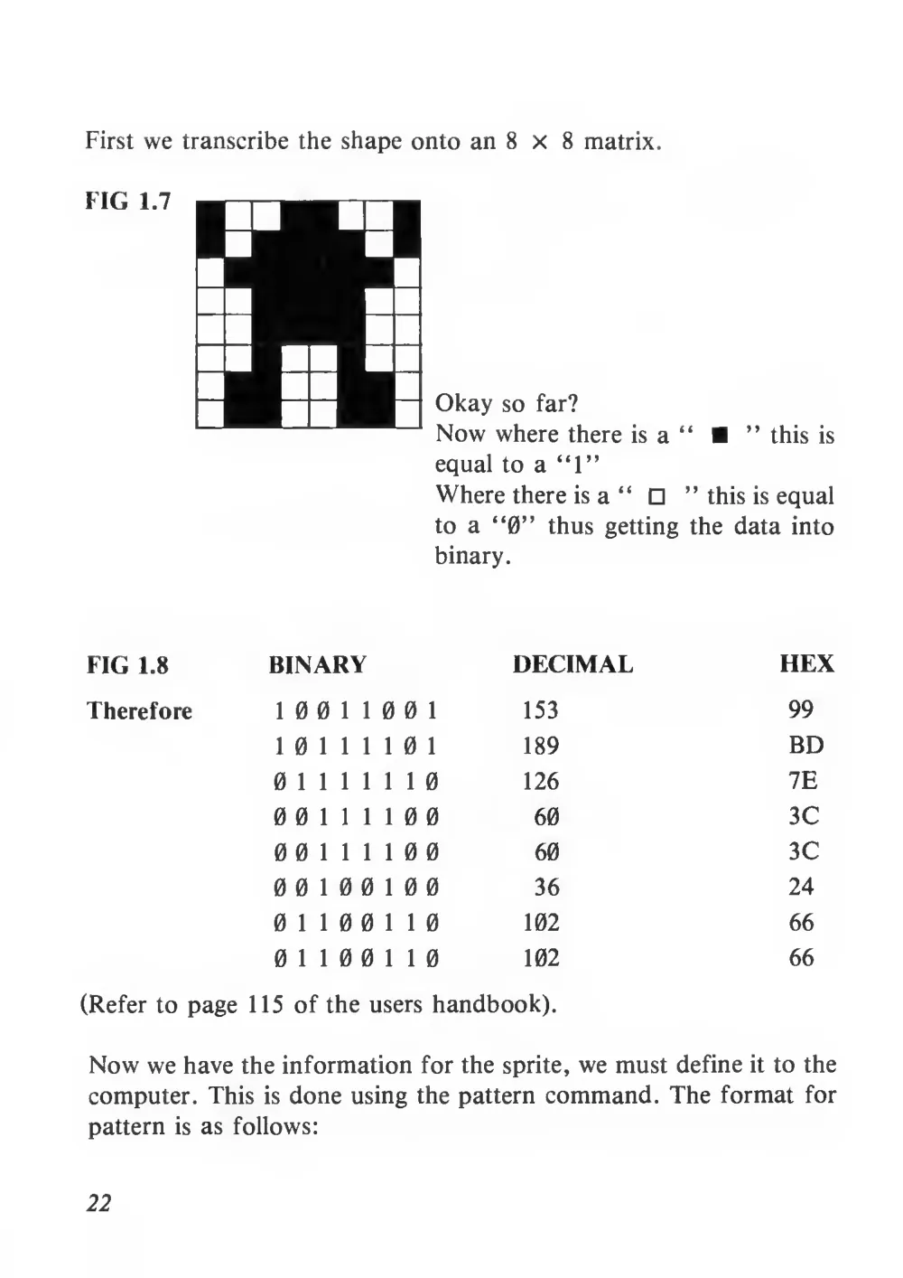 Teach Yourself Basic Games Programming (1984) — page 23 of 71, scanned from the printed manual