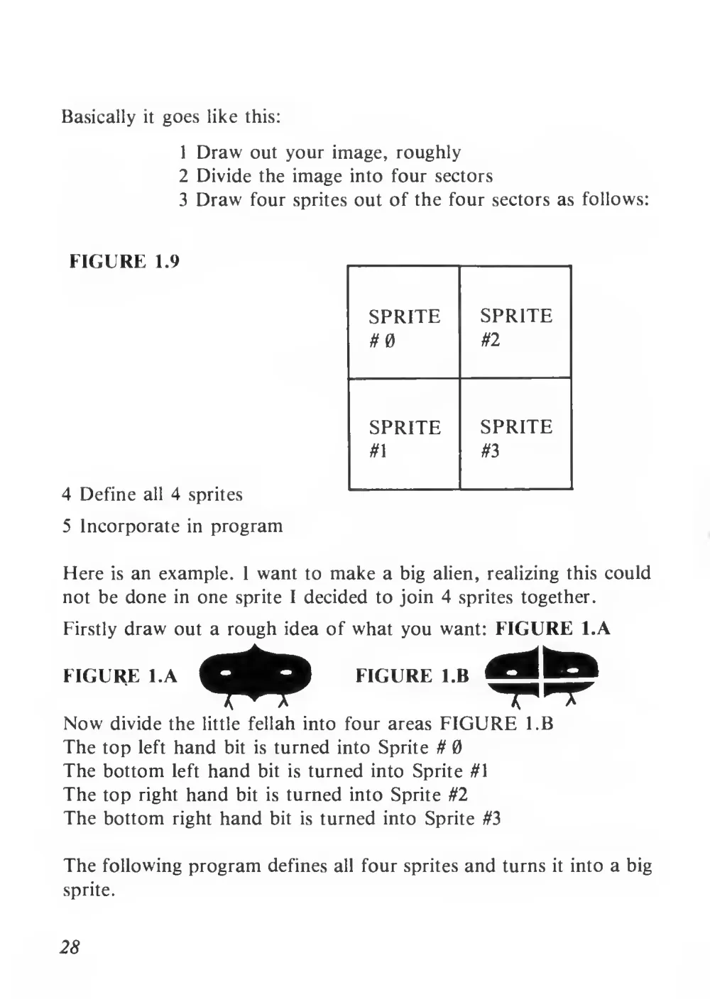 Teach Yourself Basic Games Programming (1984) — page 29 of 71, scanned from the printed manual