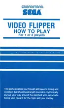 Video Flipper (1983) — cover of the scanned manual; 4 pages