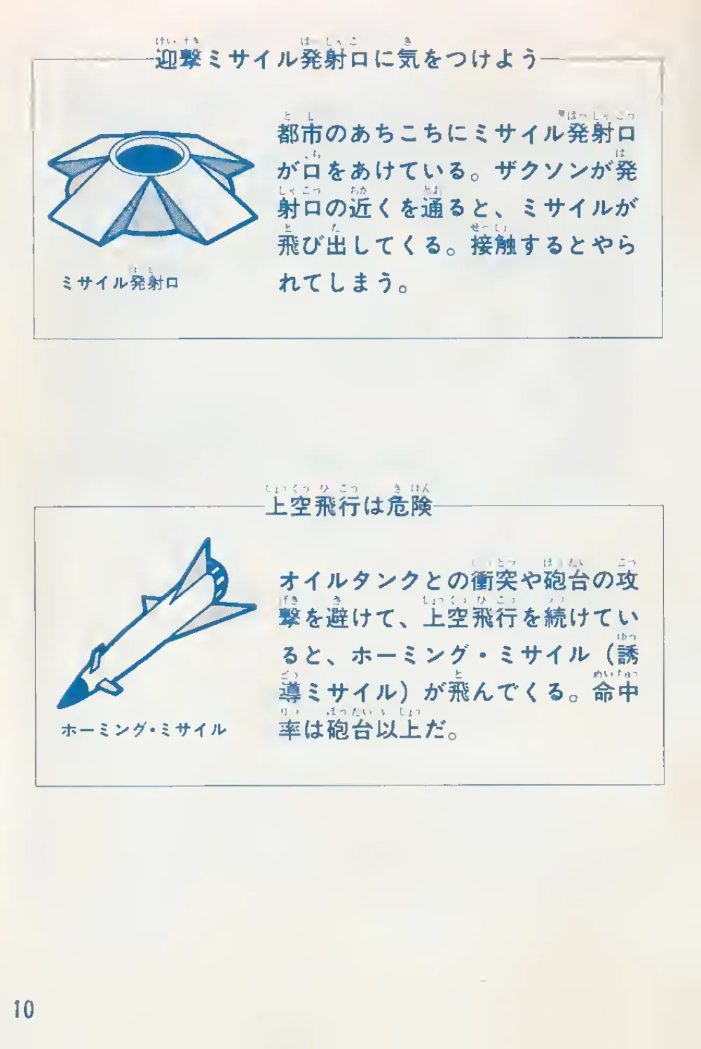 Zaxxon (1985) — page 11 of 22, scanned from the printed manual
