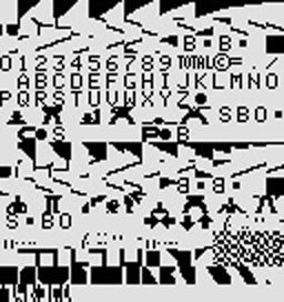 Graphics stored in the ROM of Champion Baseball