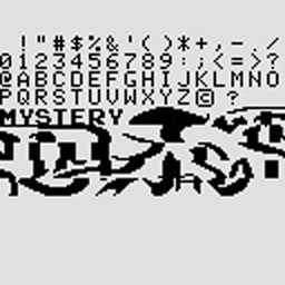 Graphics stored in the ROM of Sindbad Mystery