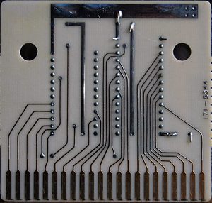 The circuit board inside Sindbad Mystery, as sold by Sega
