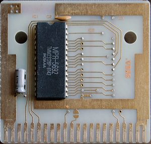 The circuit board inside Exerion — click to see it full size The circuit board inside Exerion