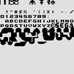 Graphics stored in the ROM of Flicky — click to see it full size Graphics stored in the ROM of Flicky