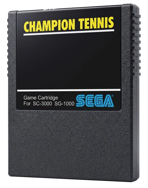The Champion Tennis cartridge — the board is inside it