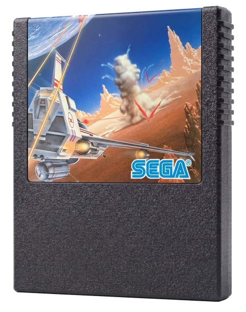 The Exerion cartridge — the board is inside it