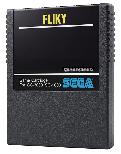 The Flicky cartridge — the board is inside it
