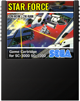 Star Force — cartridge artwork